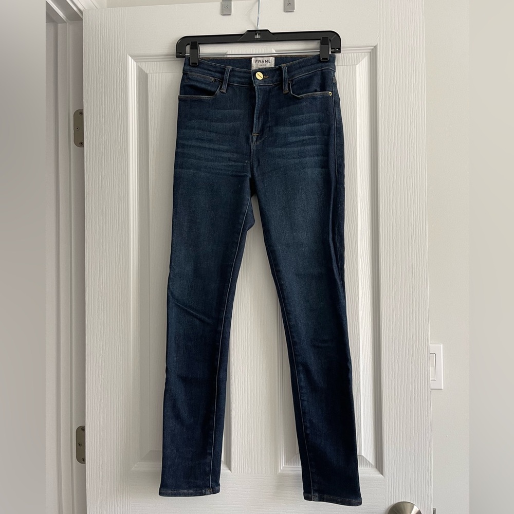 Frame denim skinny crop size 25
